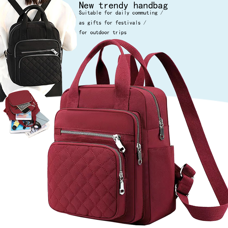 Fashion Backpack Women - Zaino Minimalista Impermeabile per Uso Quotidiano