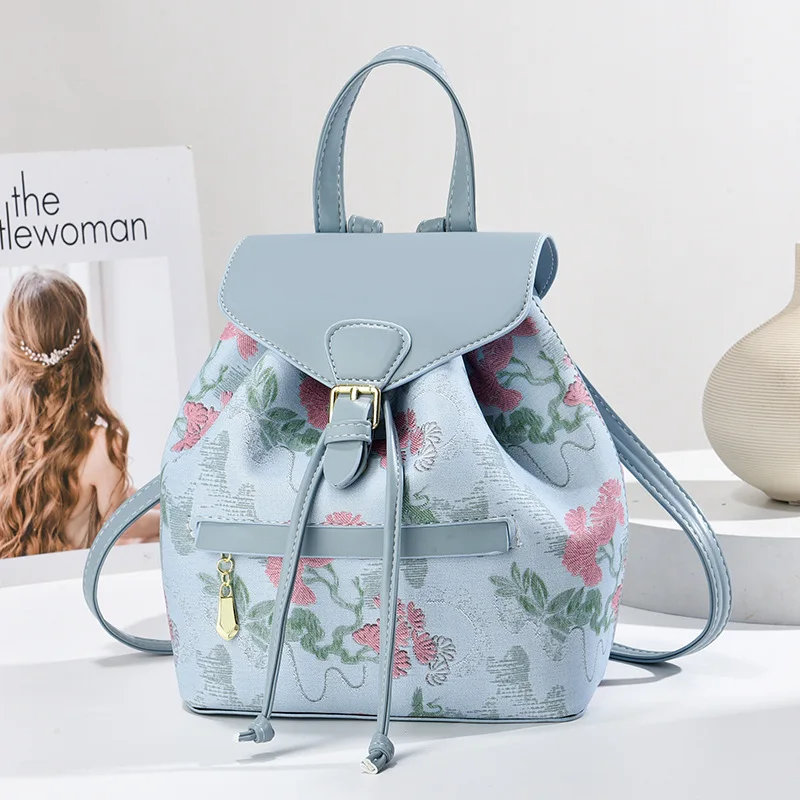 Fashion Backpack Women - Nuovo zaino femminile moda casual ricamo