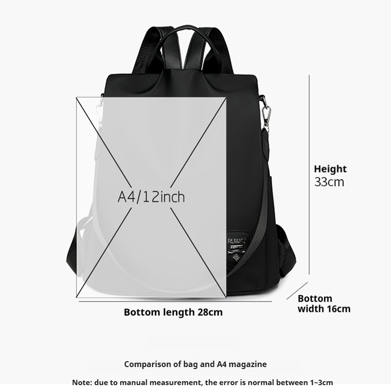 Zaino antifurto da donna, zain - Fashion Backpack Women recensione e prezzo